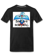 Load image into Gallery viewer, Bineshi Ikwewag Logo Tee