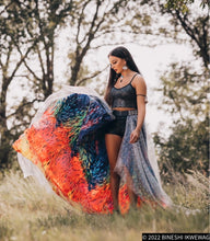 Load image into Gallery viewer, Fire At Night Overskirt