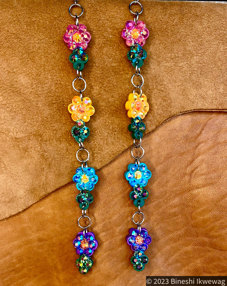 4-Tier Mini Flower Earrings 1