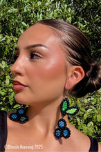 Load image into Gallery viewer, Two-tier Berry Earrings Blueberry
