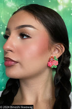 Load image into Gallery viewer, Mini Floral Bouquet Earrings
