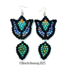 Load image into Gallery viewer, Bell Earrings Blue
