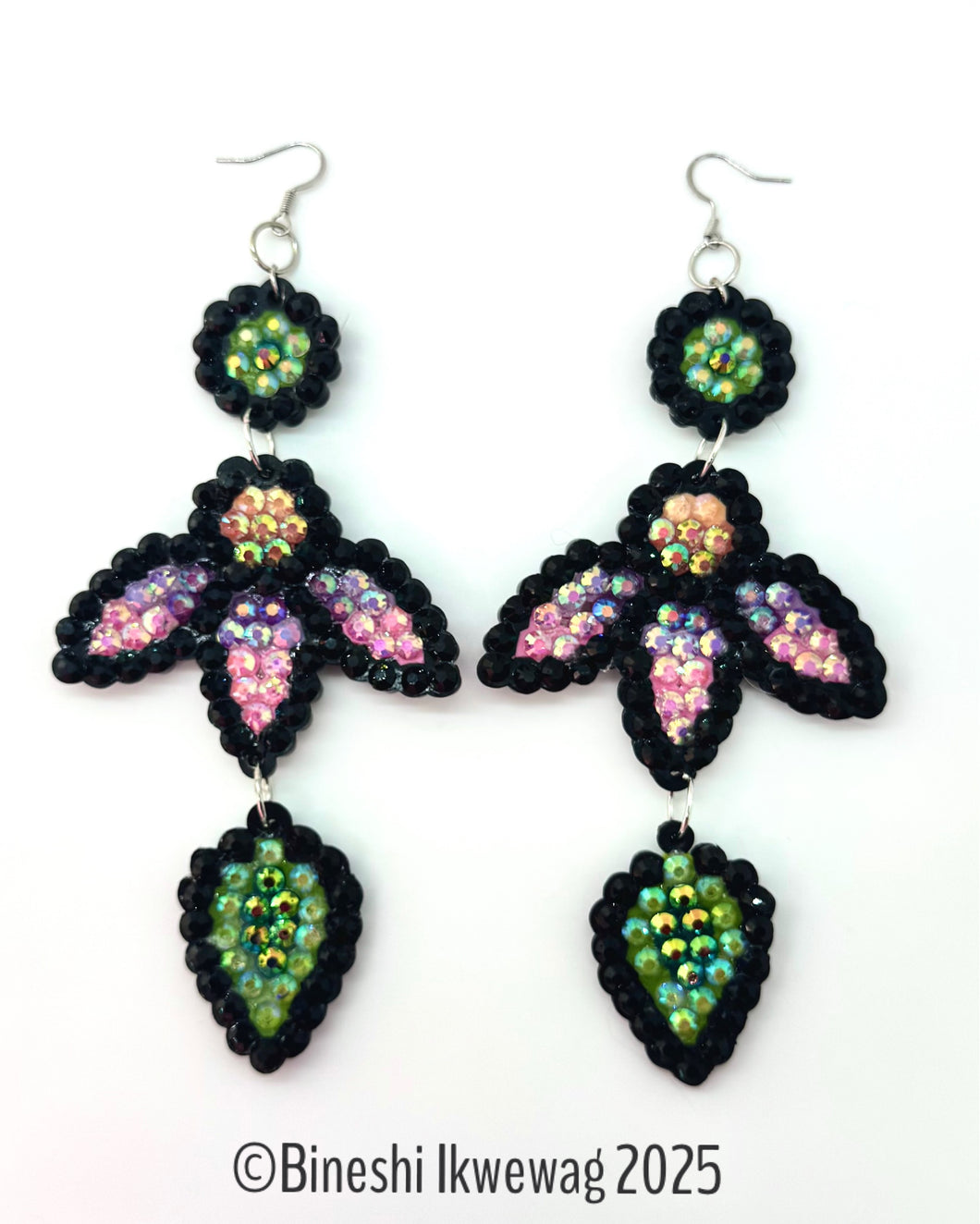 Coneflower Earrings Pink