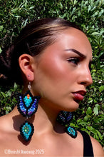 Load image into Gallery viewer, Bell Earrings Blue
