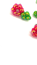 Load and play video in Gallery viewer, Dainty Flower Earrings
