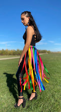 Load image into Gallery viewer, Rainbow Ribbon Belt Medium
